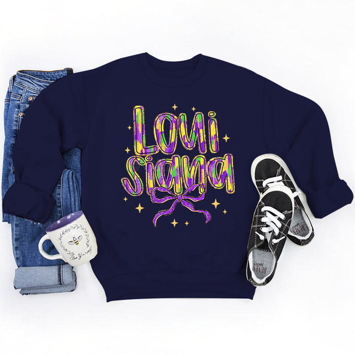 Kvinnors sweatshirt med kreativ text och mjukt innerfoder Mirla-Eva Jonsson