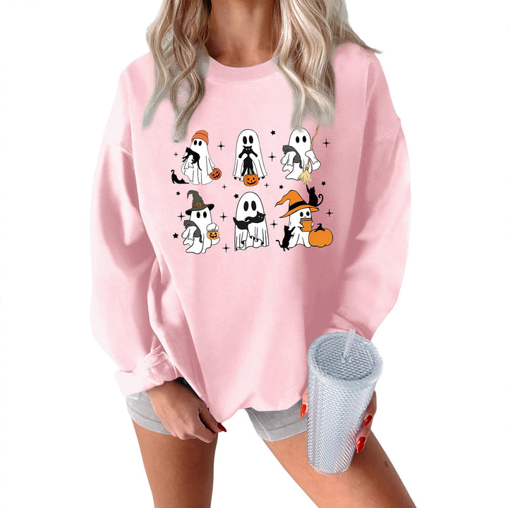 Kvinnors sweatshirt med kreativt skräckmotiv Mirla-Eva Jonsson