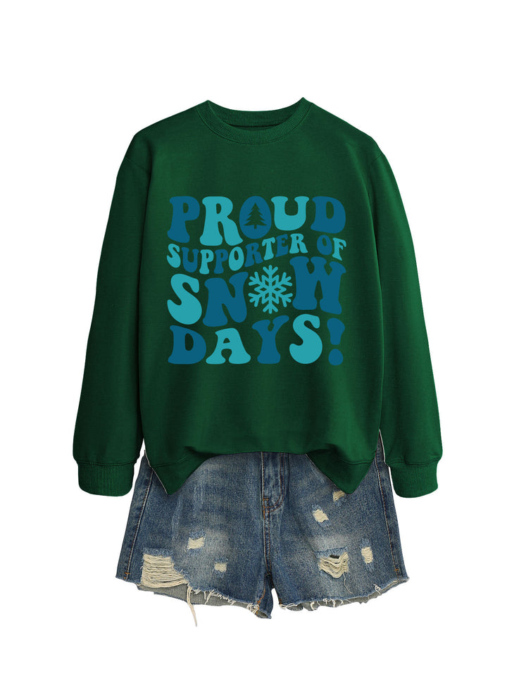 Kvinnors sweatshirt med kreativt tryck och avslappnad passform Mirla-Eva Jonsson