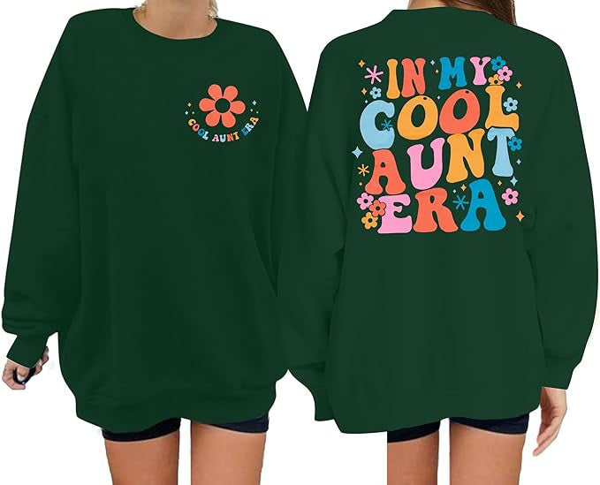 Kvinnors sweatshirt med modern blommönster och avslappnad passform Mirla-Eva Jonsson