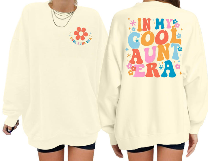 Kvinnors sweatshirt med modern blommönster och avslappnad passform Mirla-Eva Jonsson