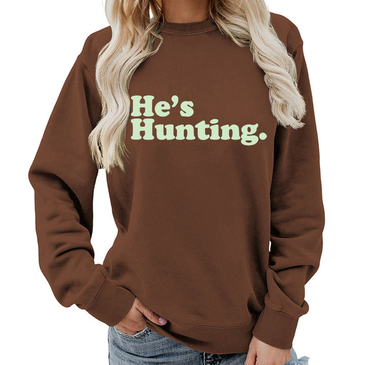 Kvinnors sweatshirt med modern text och avslappnad skärning Mirla-Eva Jonsson