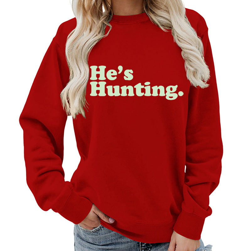 Kvinnors sweatshirt med modern text och avslappnad skärning Mirla-Eva Jonsson
