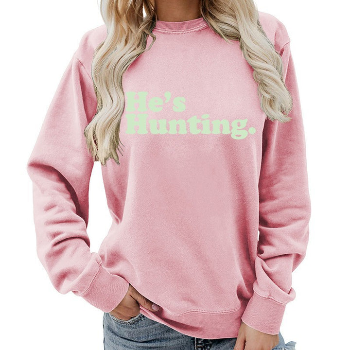 Kvinnors sweatshirt med modern text och avslappnad skärning Mirla-Eva Jonsson