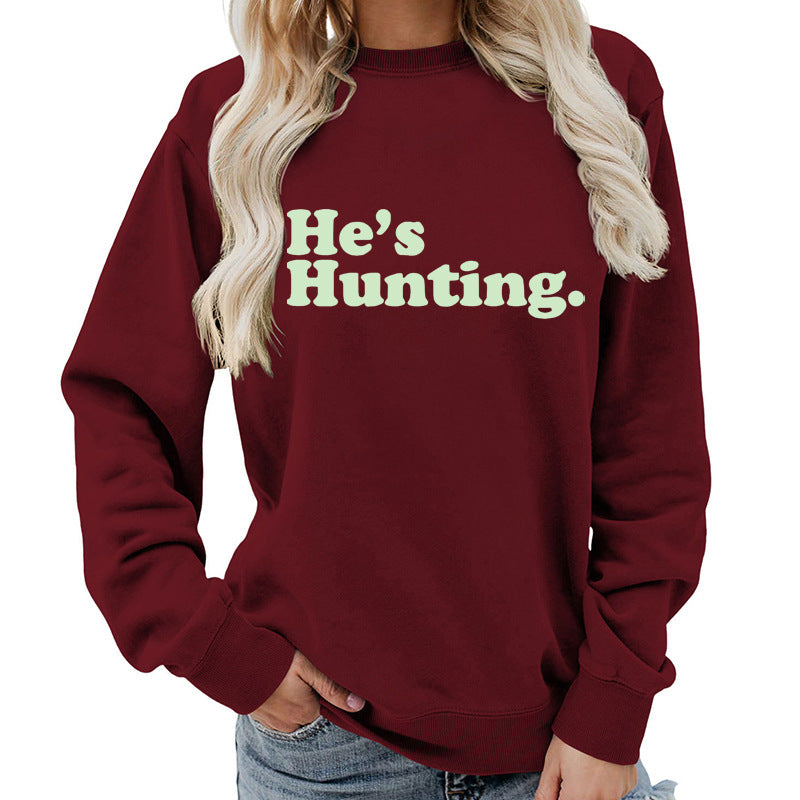 Kvinnors sweatshirt med modern text och avslappnad skärning Mirla-Eva Jonsson