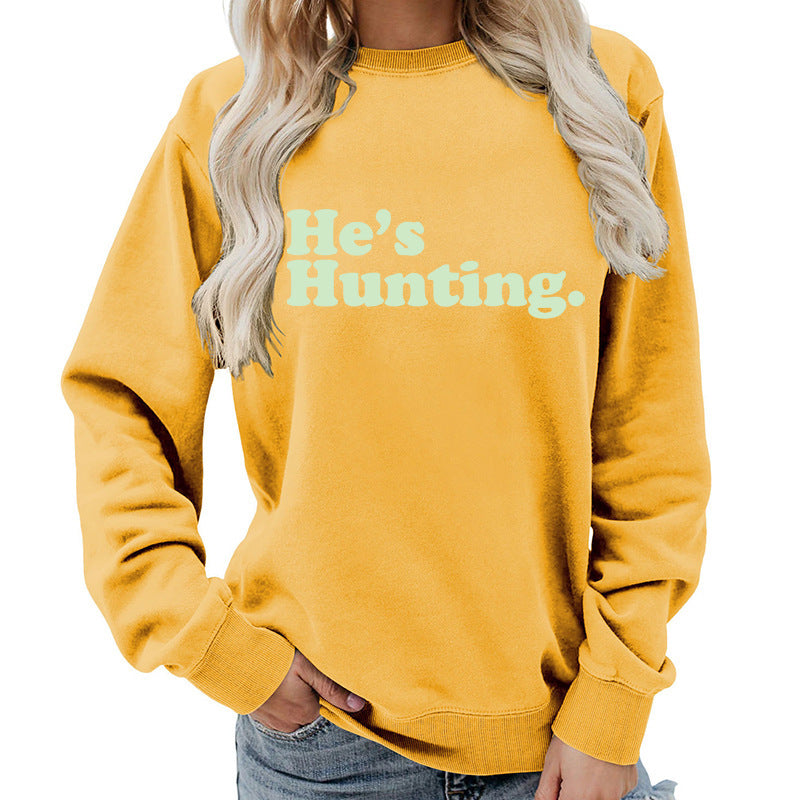 Kvinnors sweatshirt med modern text och avslappnad skärning Mirla-Eva Jonsson