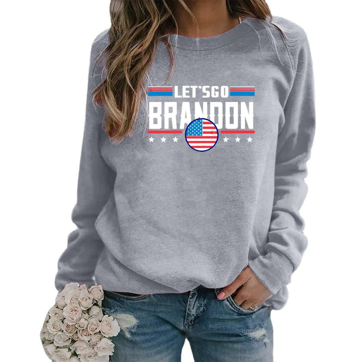 Kvinnors sweatshirt med modern uttalandedesign Mirla-Eva Jonsson