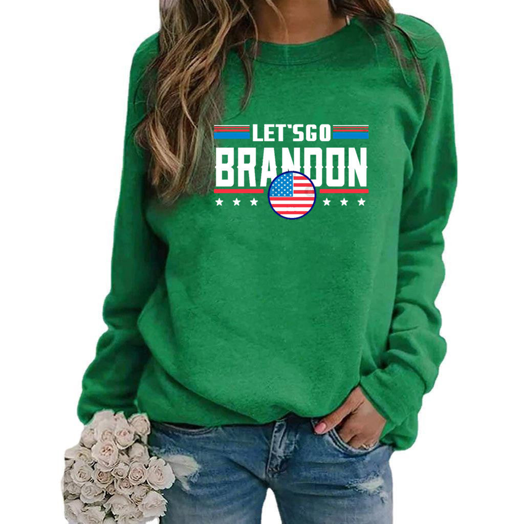 Kvinnors sweatshirt med modern uttalandedesign Mirla-Eva Jonsson