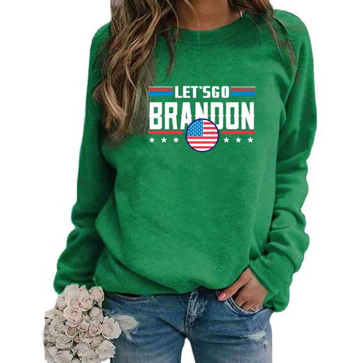 Kvinnors sweatshirt med modern uttalandedesign Mirla-Eva Jonsson
