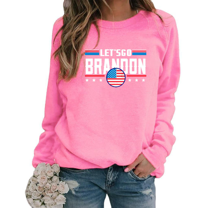 Kvinnors sweatshirt med modern uttalandedesign Mirla-Eva Jonsson