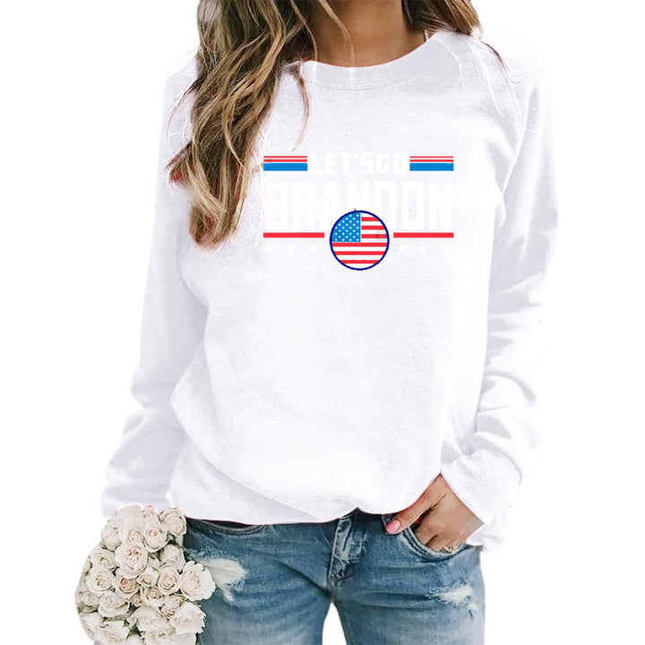 Kvinnors sweatshirt med modern uttalandedesign Mirla-Eva Jonsson