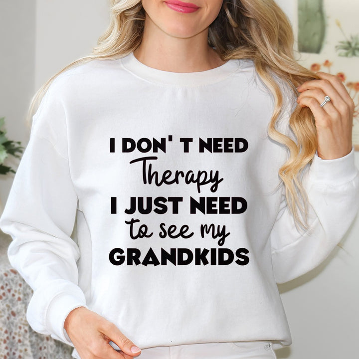 Kvinnors sweatshirt med motivational tryck och bekväm passform Mirla-Eva Jonsson