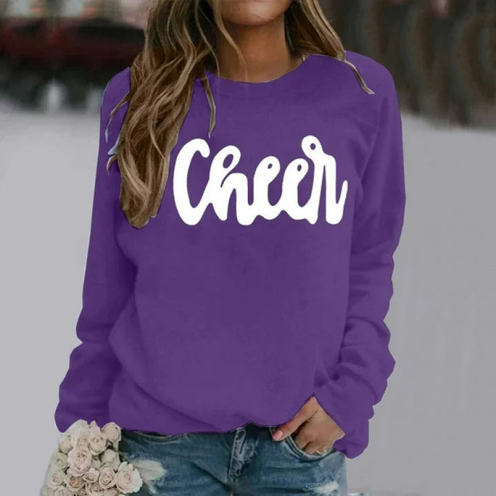 Kvinnors sweatshirt med originaltryck Mirla-Eva Jonsson