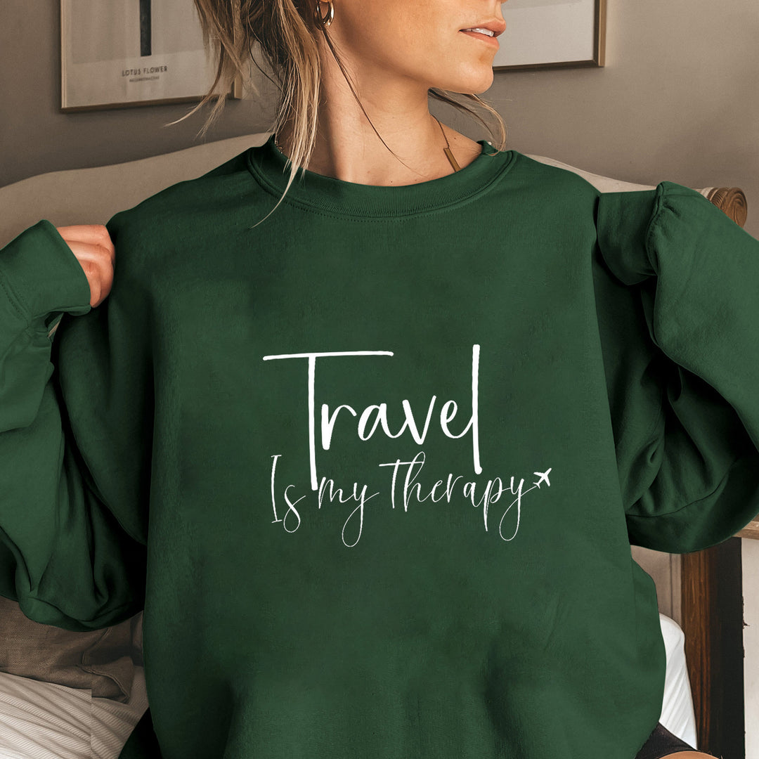 Kvinnors sweatshirt med statementtryck och puffärmar Mirla-Eva Jonsson