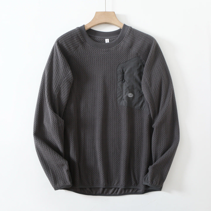Kvinnors sweatshirt med texturerad design Mirla-Eva Jonsson