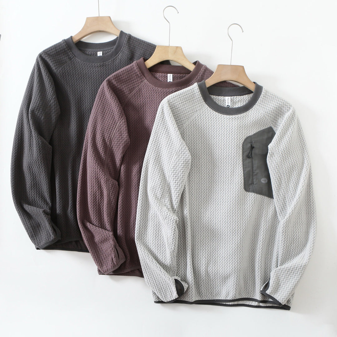 Kvinnors sweatshirt med texturerad design Mirla-Eva Jonsson