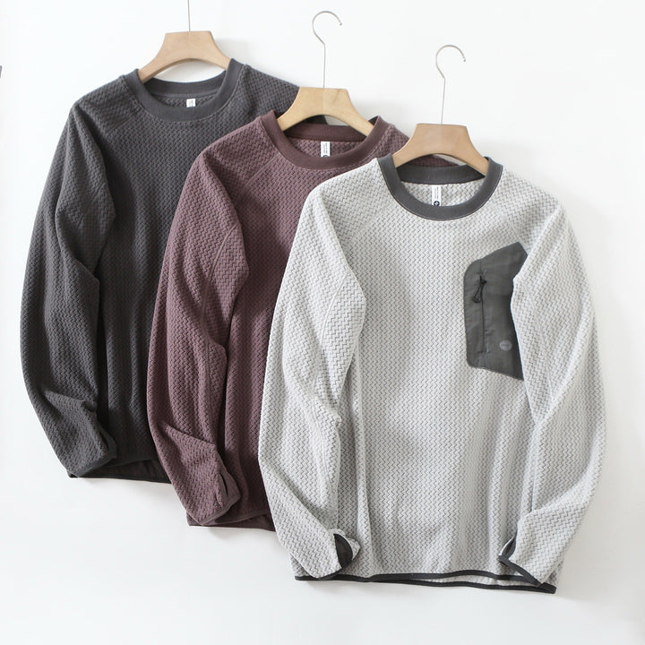 Kvinnors sweatshirt med texturerad design Mirla-Eva Jonsson