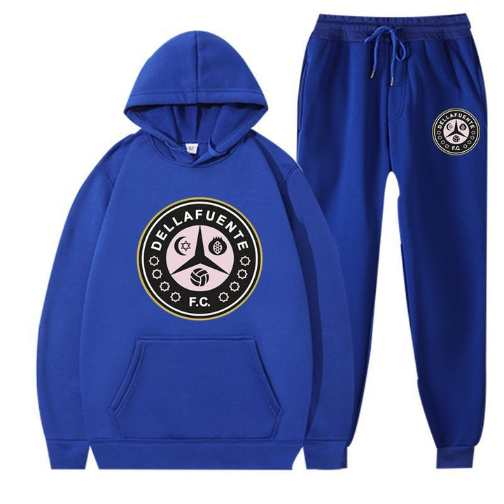 Kvinnors sweatshirt och joggbyxor set med sportigt klubbmotiv Mirla-Eva Jonsson