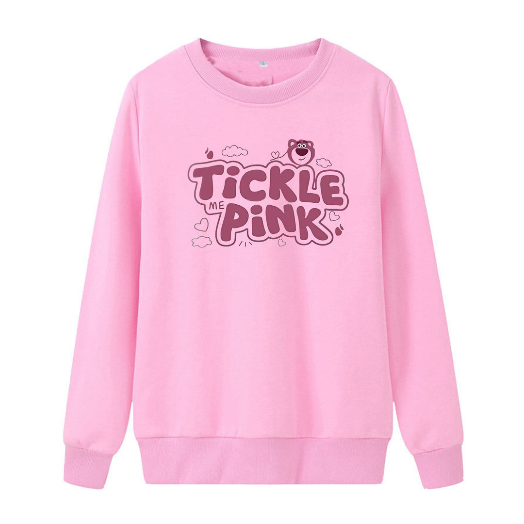 Kvinnors sweatshirts i avslappnad design med glatt tryck Mirla-Eva Jonsson