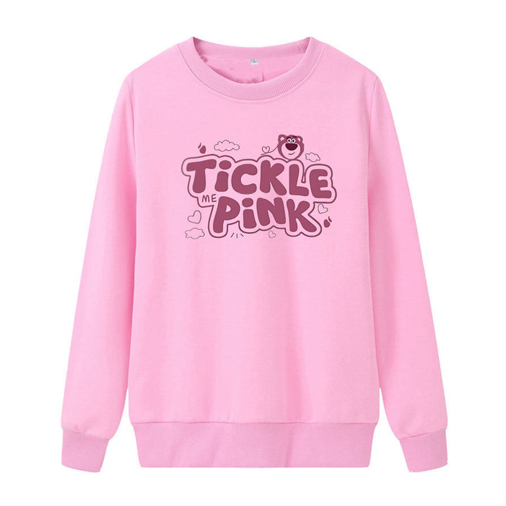Kvinnors sweatshirts i avslappnad design med glatt tryck Mirla-Eva Jonsson