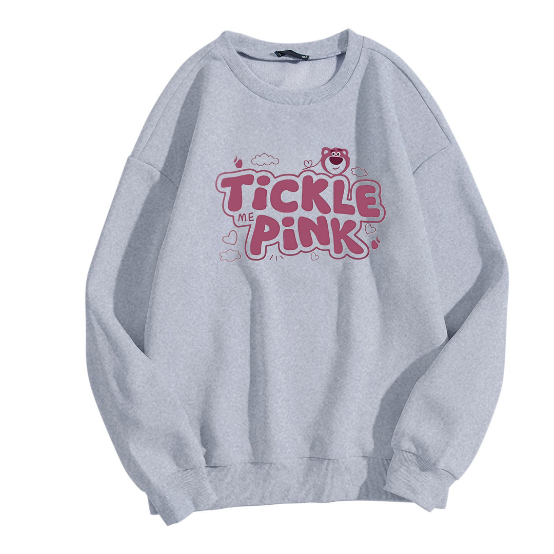 Kvinnors sweatshirts i avslappnad design med glatt tryck Mirla-Eva Jonsson