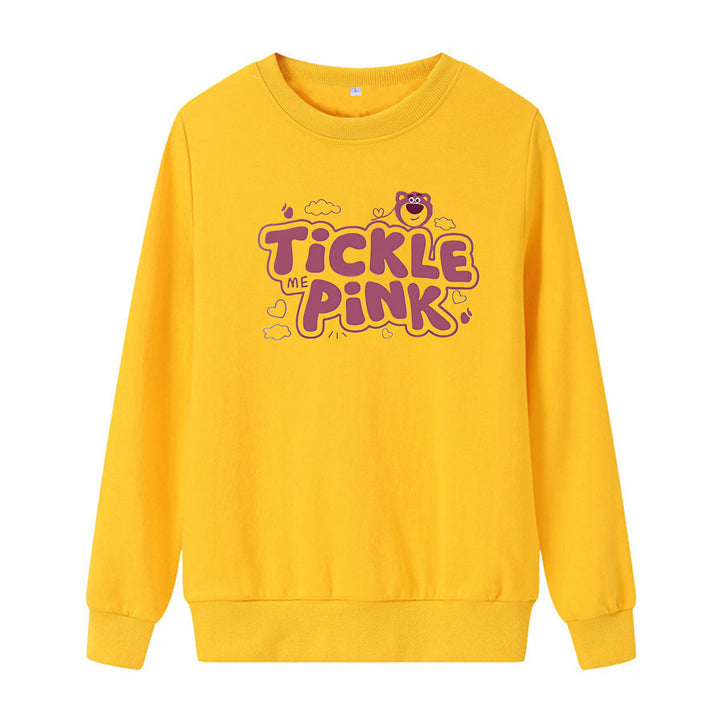 Kvinnors sweatshirts i avslappnad design med glatt tryck Mirla-Eva Jonsson