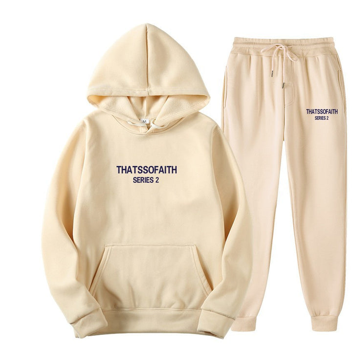 Kvinnors träningsoverall med modern hets sweatshirt och bekväma sweatpants Mirla-Eva Jonsson
