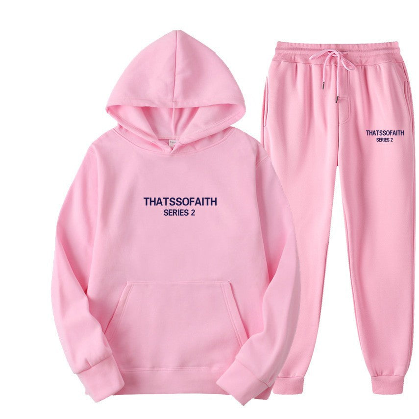 Kvinnors träningsoverall med modern hets sweatshirt och bekväma sweatpants Mirla-Eva Jonsson
