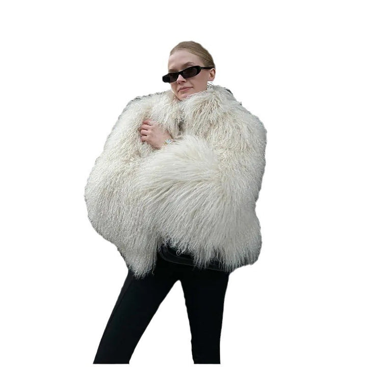 Kvinnors trendiga Teddy tröja Mirla-Eva Jonsson