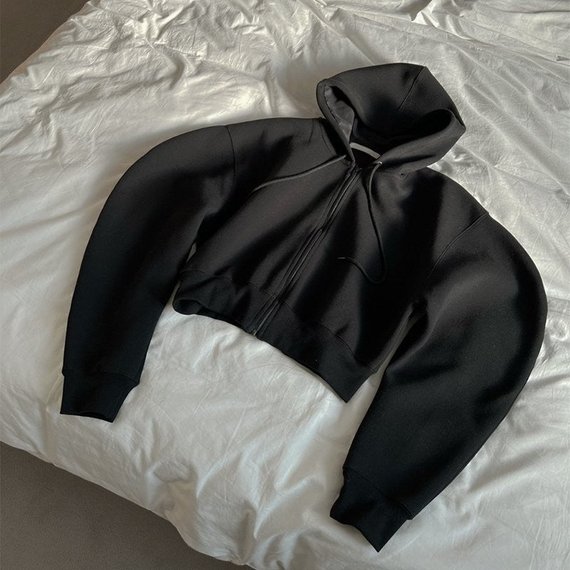 Kvinnors vardaglig hoodie med voluminösa ärmar Mirla-Eva Jonsson