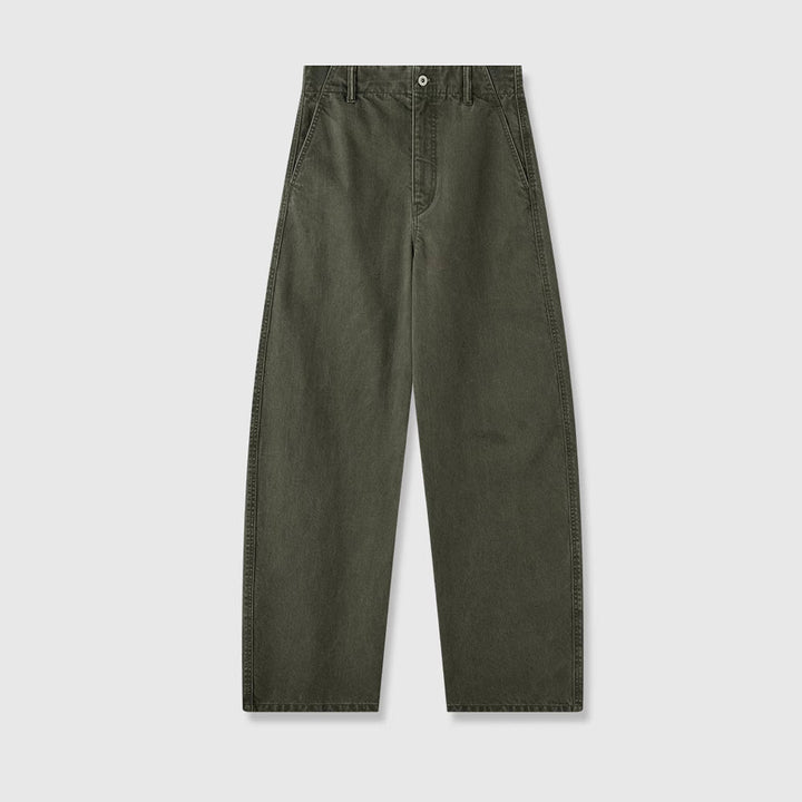 Kvinnors vida denimbyxor med hög midja och bekväm passform Mirla-Eva Jonsson
