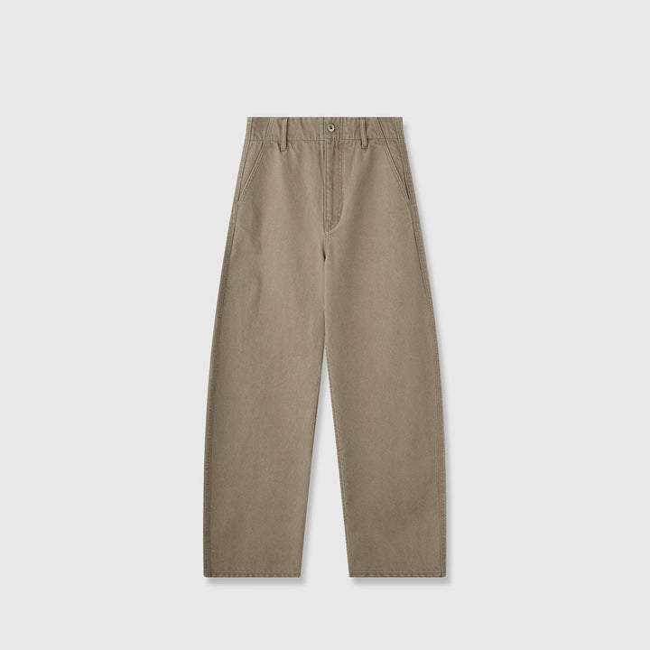 Kvinnors vida denimbyxor med hög midja och bekväm passform Mirla-Eva Jonsson