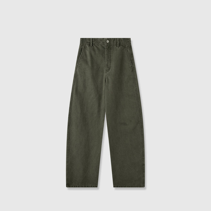 Kvinnors vida denimbyxor med hög midja och bekväm passform Mirla-Eva Jonsson