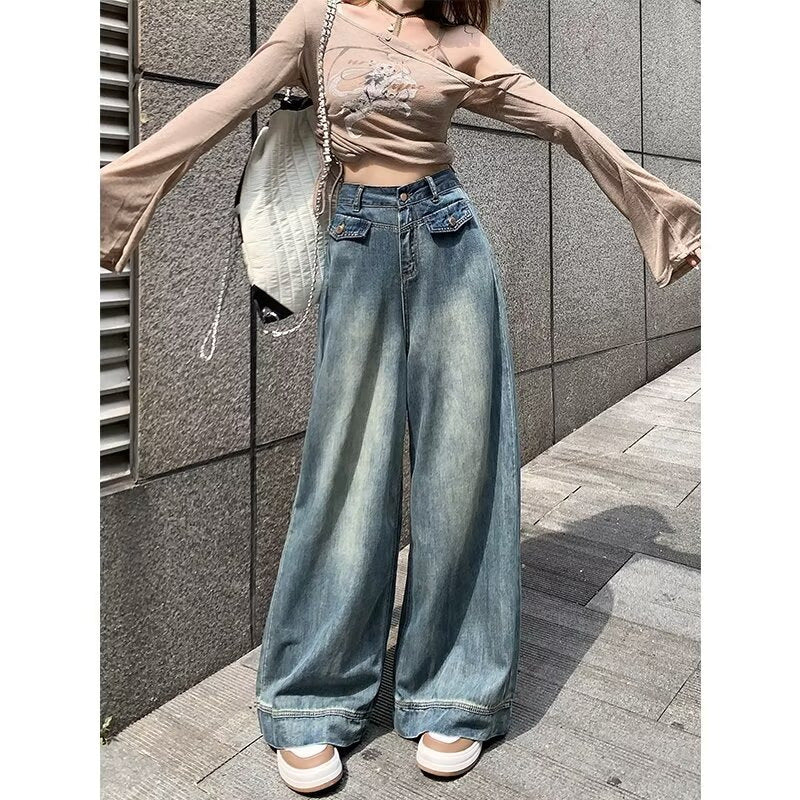 Kvinnors vida jeans Mirla-Eva Jonsson