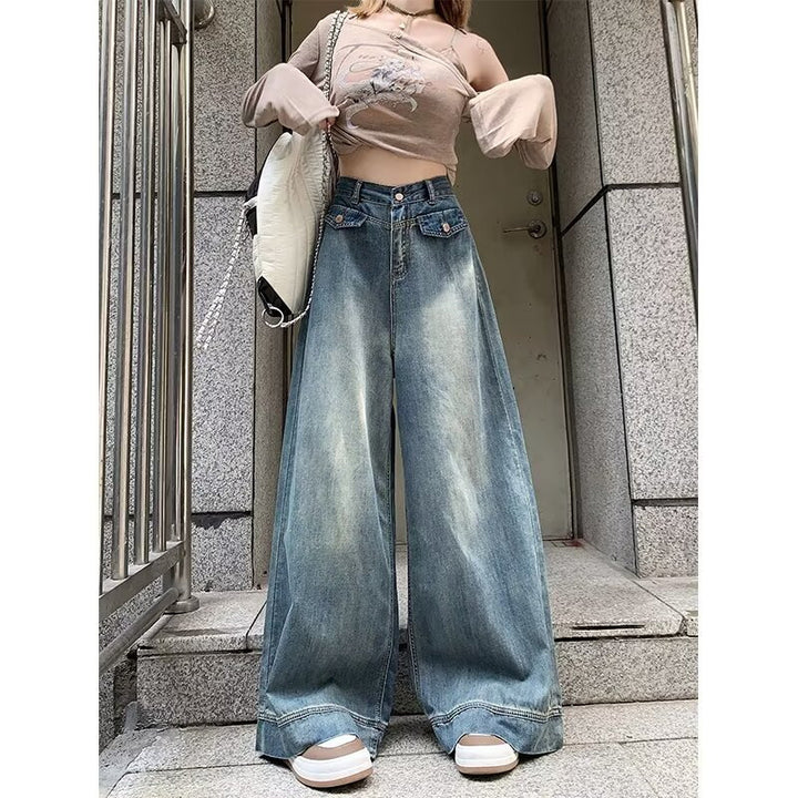 Kvinnors vida jeans Mirla-Eva Jonsson