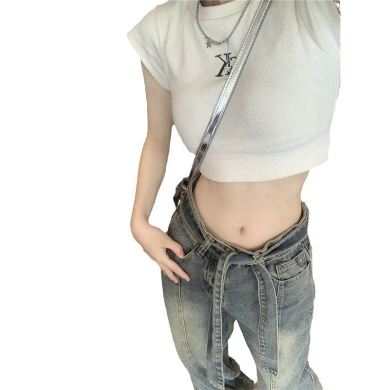 Kvinnors vida jeans Mirla-Eva Jonsson