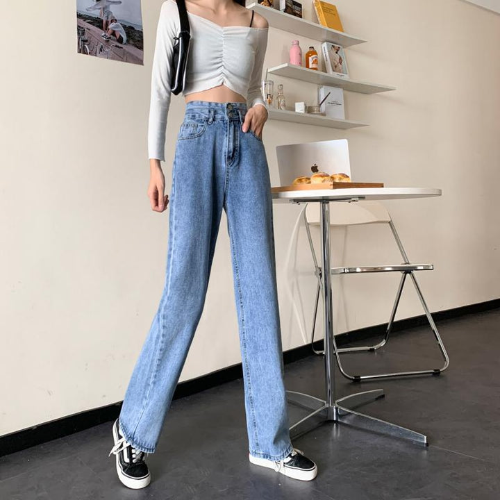 Kvinnors vida jeans med avslappnad passform Mirla-Eva Jonsson