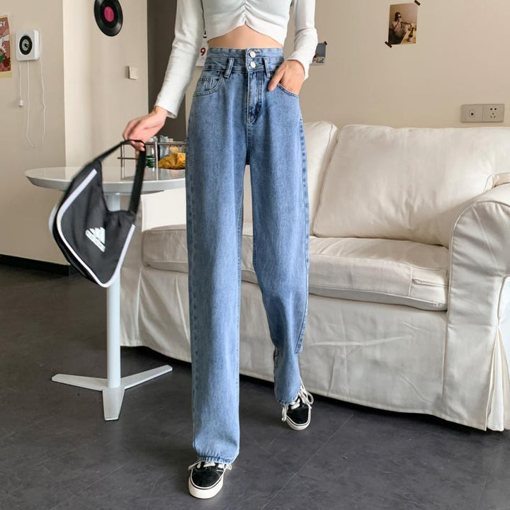 Kvinnors vida jeans med avslappnad passform Mirla-Eva Jonsson