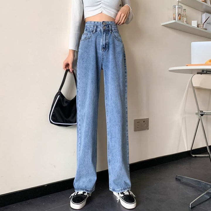 Kvinnors vida jeans med avslappnad passform Mirla-Eva Jonsson