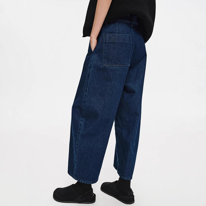 Kvinnors vida jeans med hög midja Mirla-Eva Jonsson