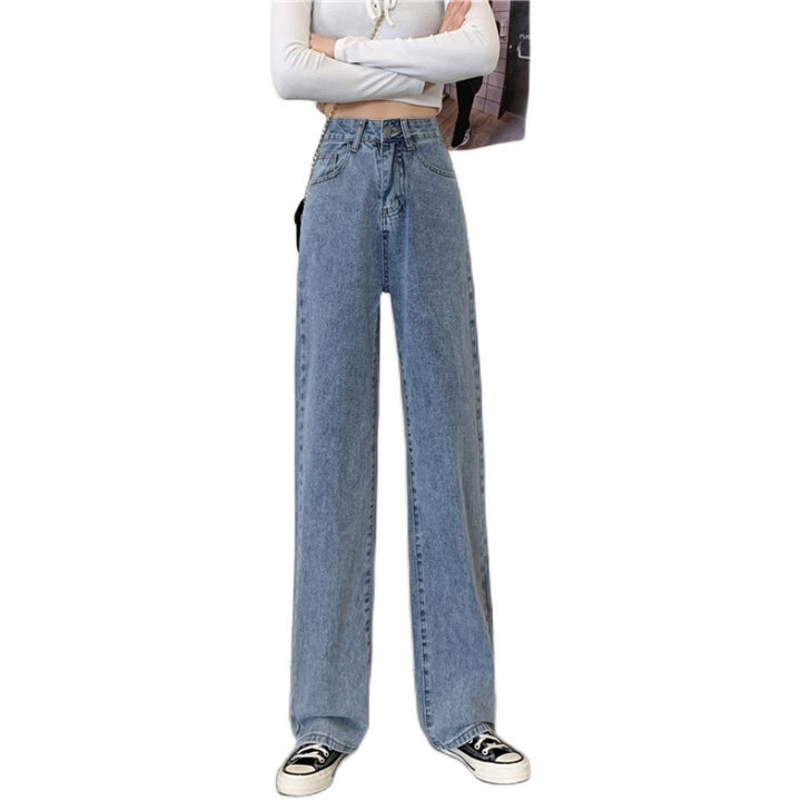 Kvinnors vida jeans med hög midja Mirla-Eva Jonsson