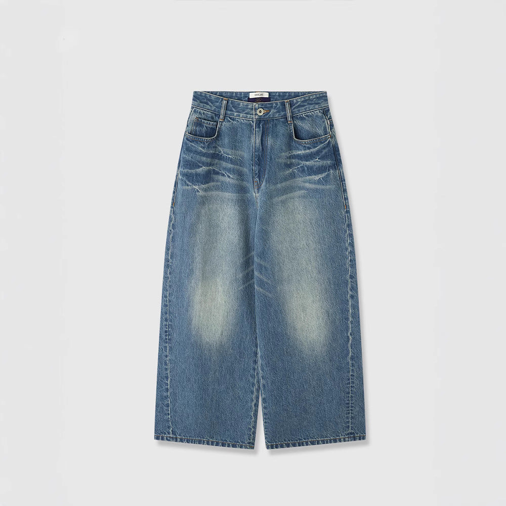 Kvinnors vida jeans med hög midja Mirla-Eva Jonsson