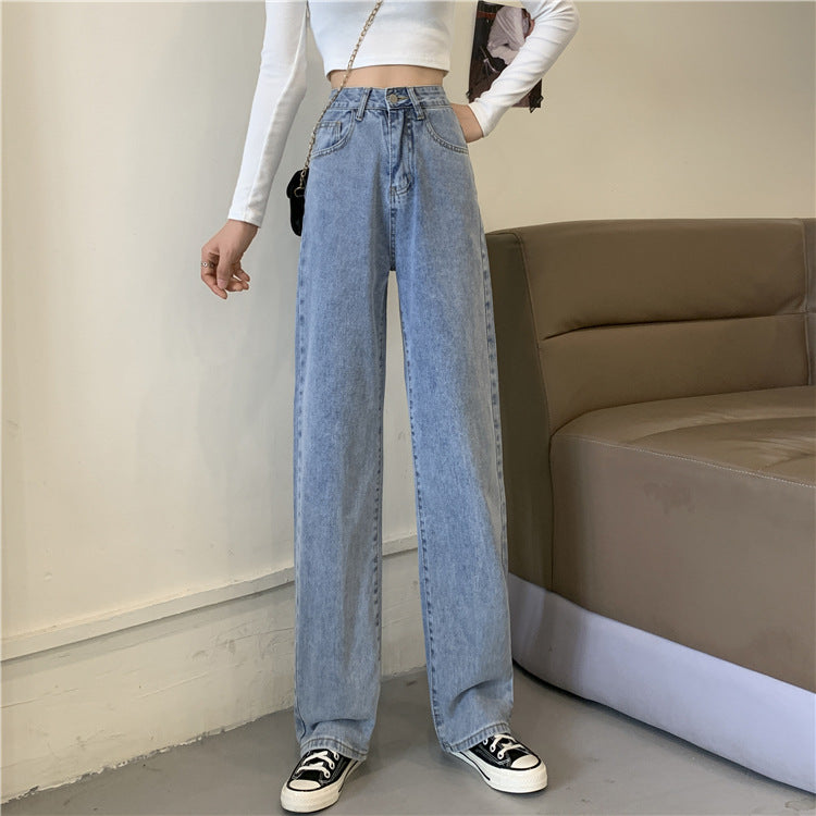 Kvinnors vida jeans med hög midja Mirla-Eva Jonsson
