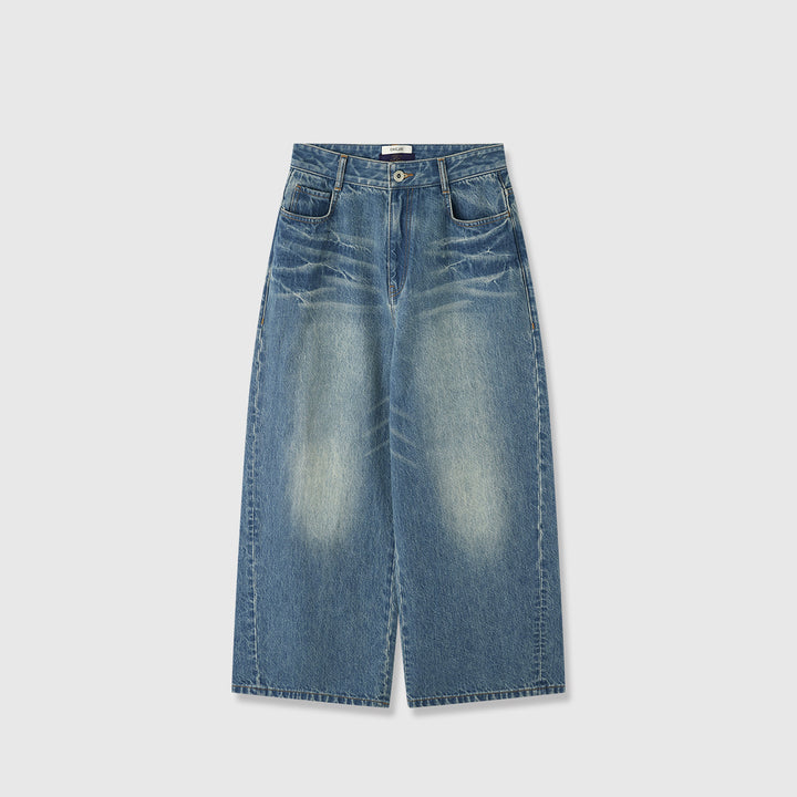 Kvinnors vida jeans med hög midja Mirla-Eva Jonsson