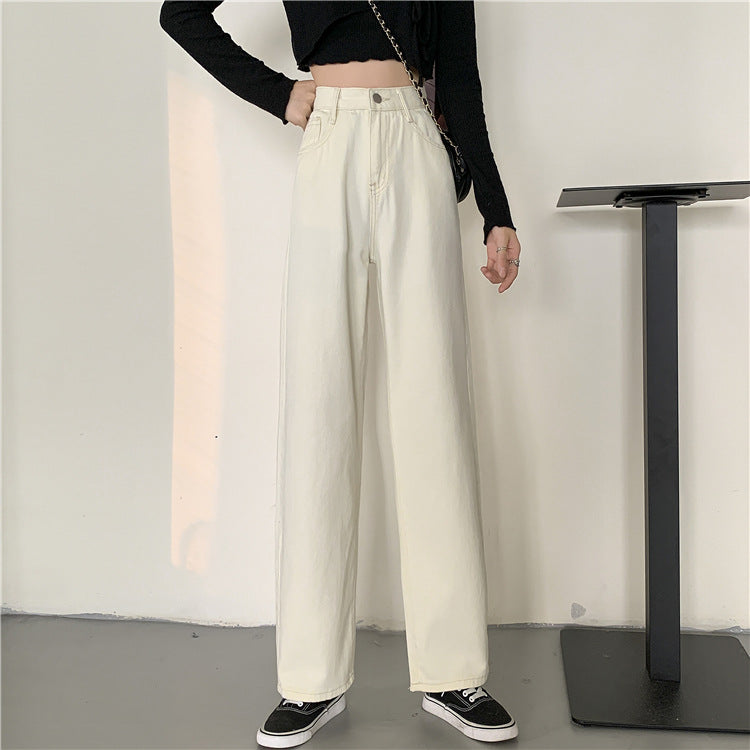 Kvinnors vida jeans med hög midja Mirla-Eva Jonsson