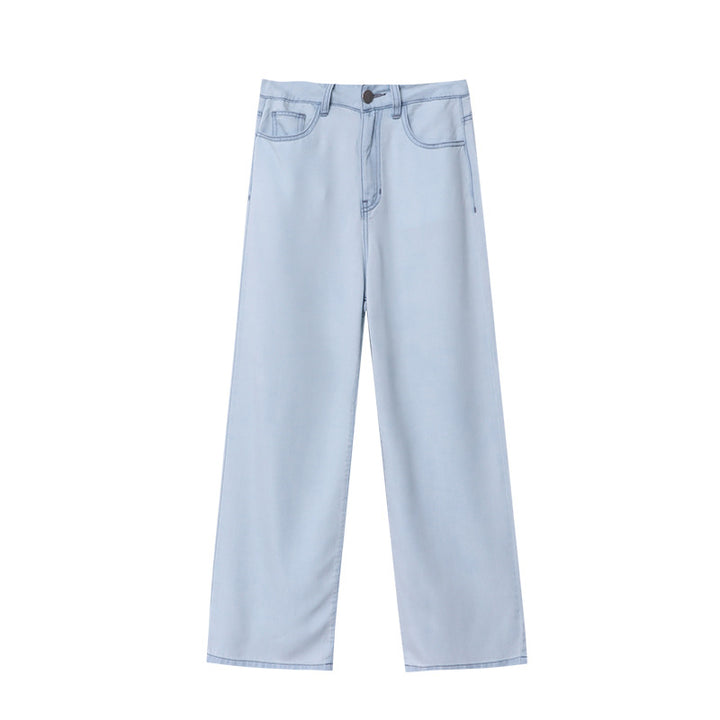 Kvinnors vida jeans med hög midja och avslappnad passform Mirla-Eva Jonsson