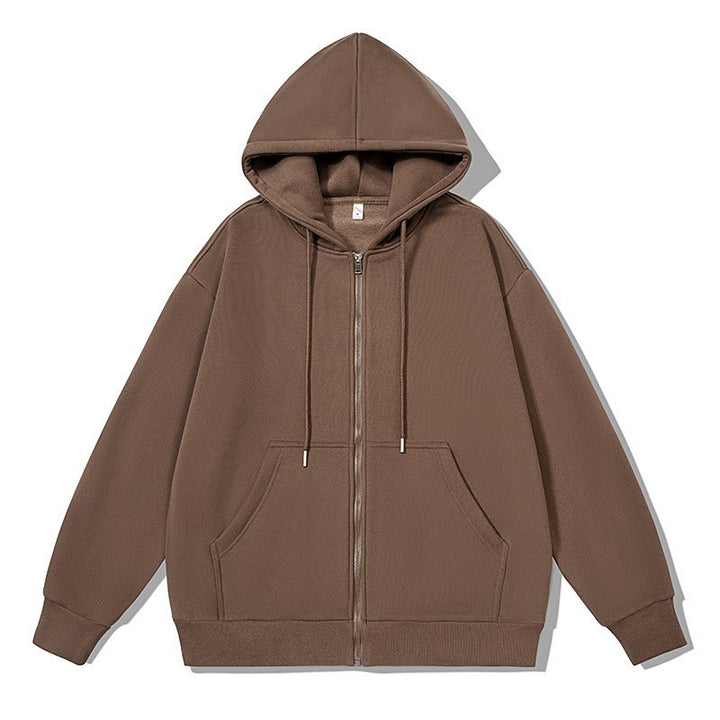 Kvinnors zip hoodie med praktiska fickor och mjukt innerfoder Mirla-Eva Jonsson