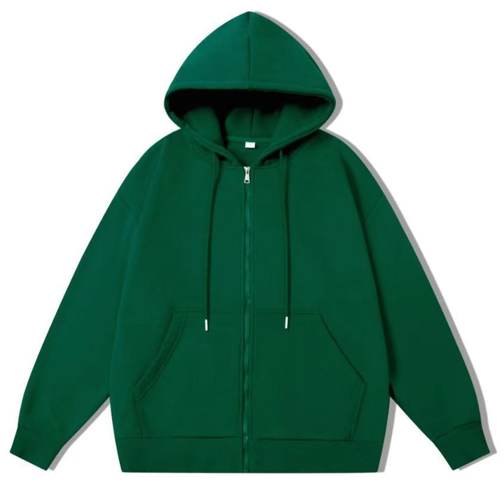 Kvinnors zip hoodie med praktiska fickor och mjukt innerfoder Mirla-Eva Jonsson