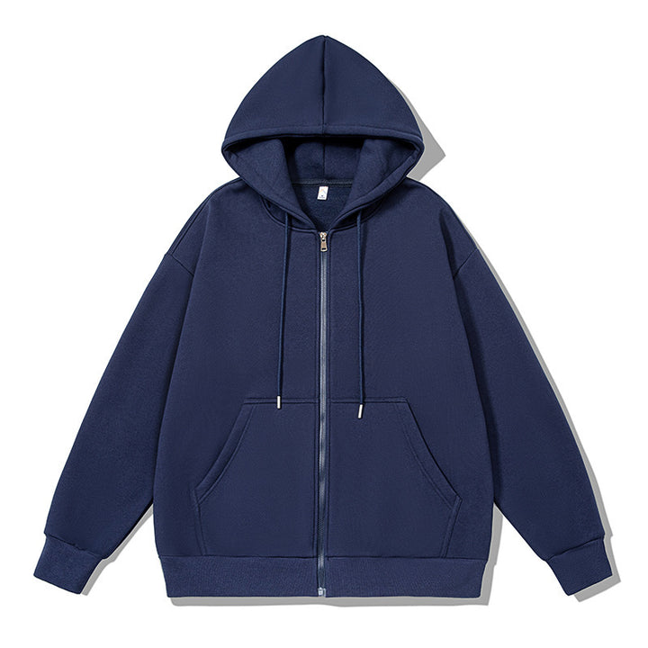 Kvinnors zip hoodie med praktiska fickor och mjukt innerfoder Mirla-Eva Jonsson