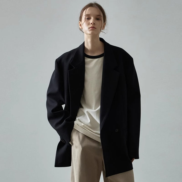 Kvinnoversized blazer i klassisk stil Mirla-Eva Jonsson